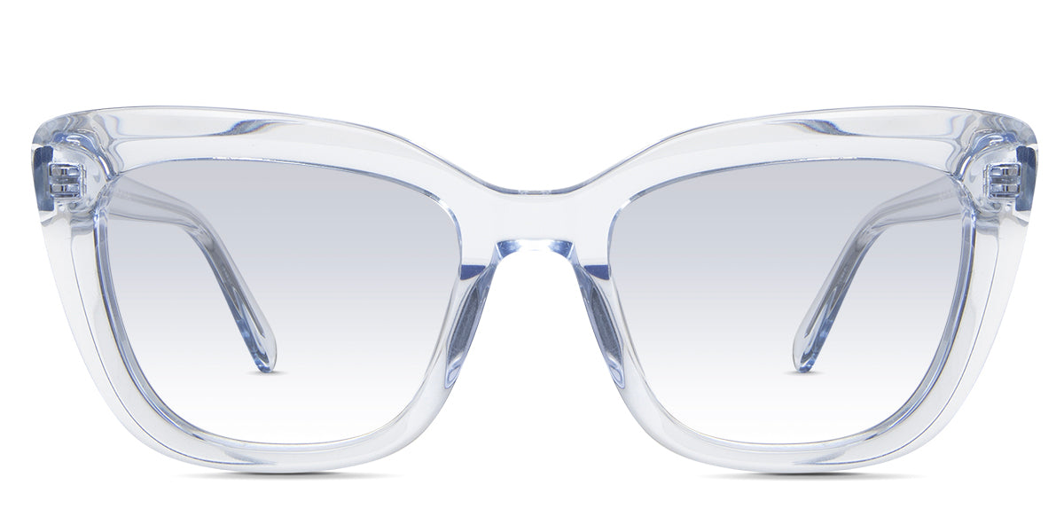 LESA Women's Prescription Tinted Glasses - Stylish & UV Protection for Reading, Driving & Outdoor Activities