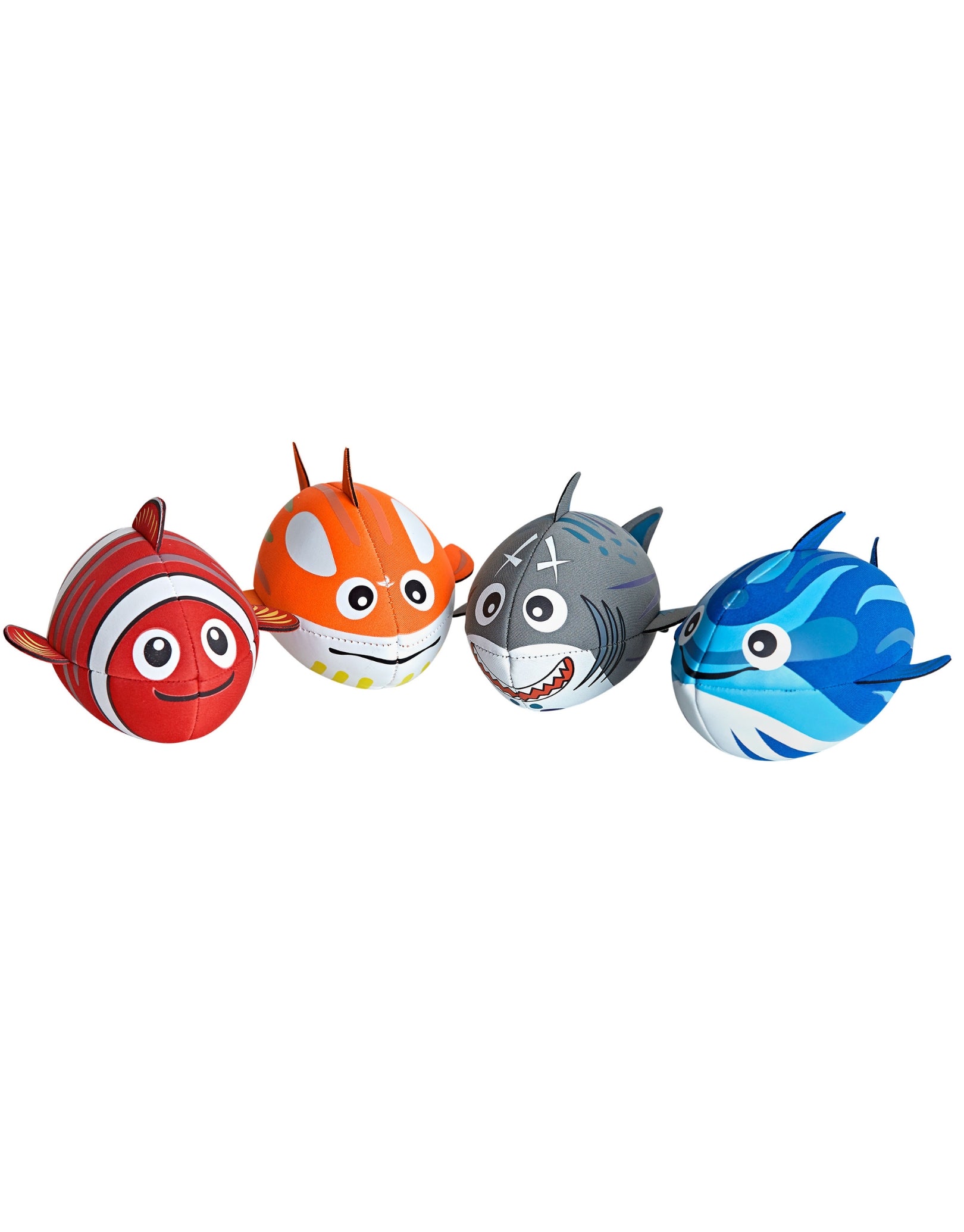 Large Inflatable Fish Soft Pool Splash Football - Fun Water Toy for Kids & Adults - Perfect for Beach, Pool, and Backyard Water Games