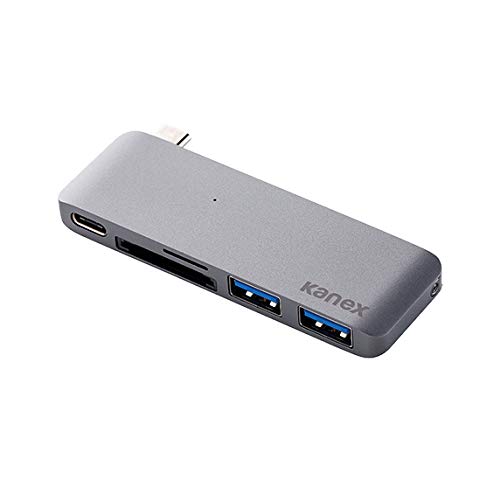 iAdapt 5-in-1 USB-C Hub with HDMI, USB 3.0, SD/TF Card Reader for MacBook 12-inch, MacBook Air, MacBook Pro - Portable Adapter for Work, Travel & Home Office (Model K172-1041-USBC)