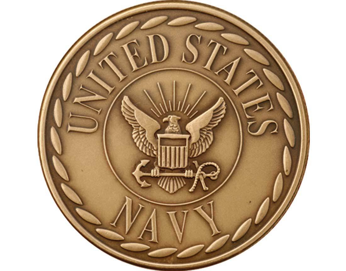 Authentic U.S. Navy Challenge Coin | Collectible Military Commemorative Coin | Perfect for Veterans, Collectors & Military Enthusiasts | Gift for Navy Graduation & Special Occasions