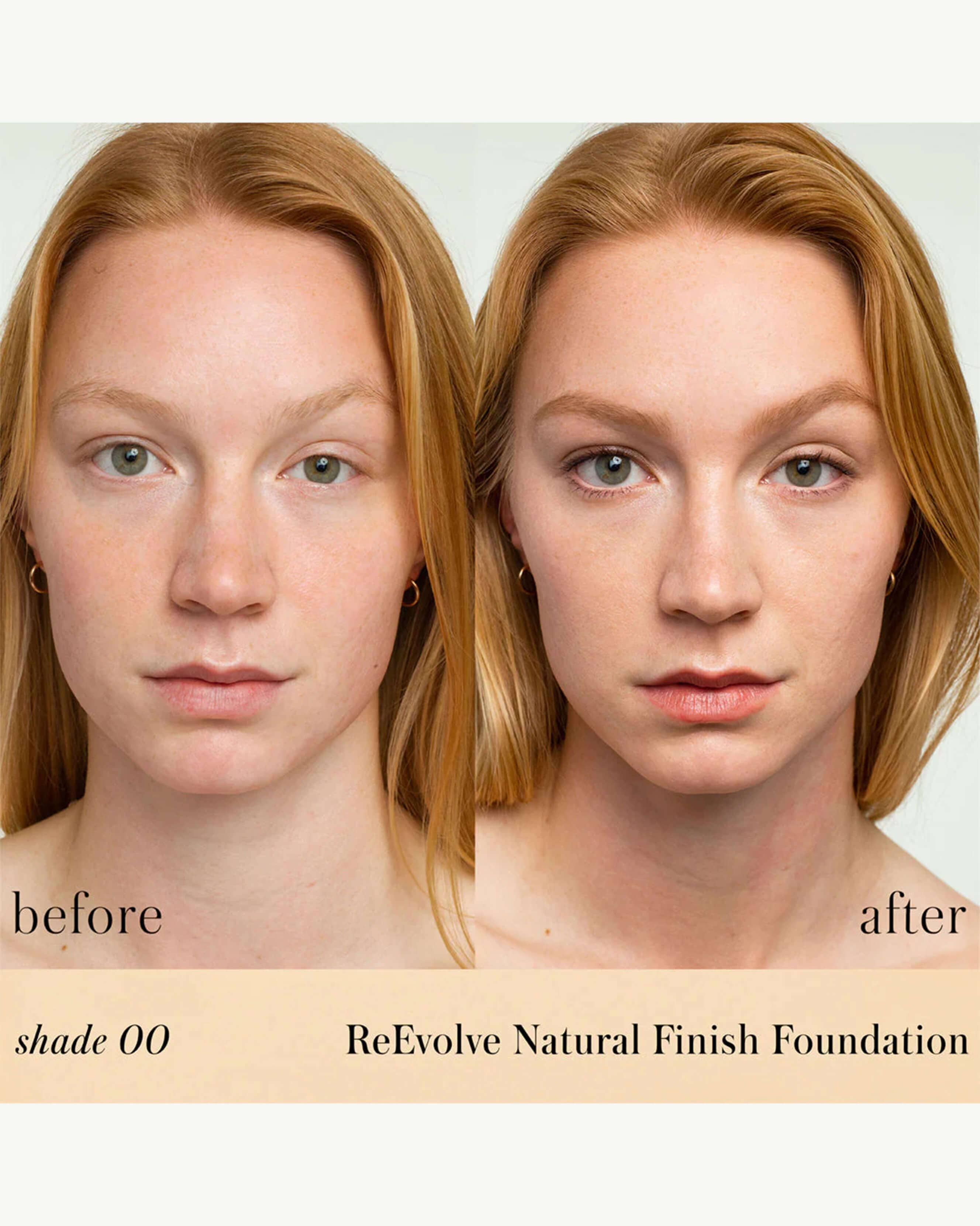 ReEvolve Natural Finish Foundation - Lightweight, Buildable Coverage for Flawless Skin | Vegan & Cruelty-Free Makeup | Perfect for Daily Wear & Special Occasions