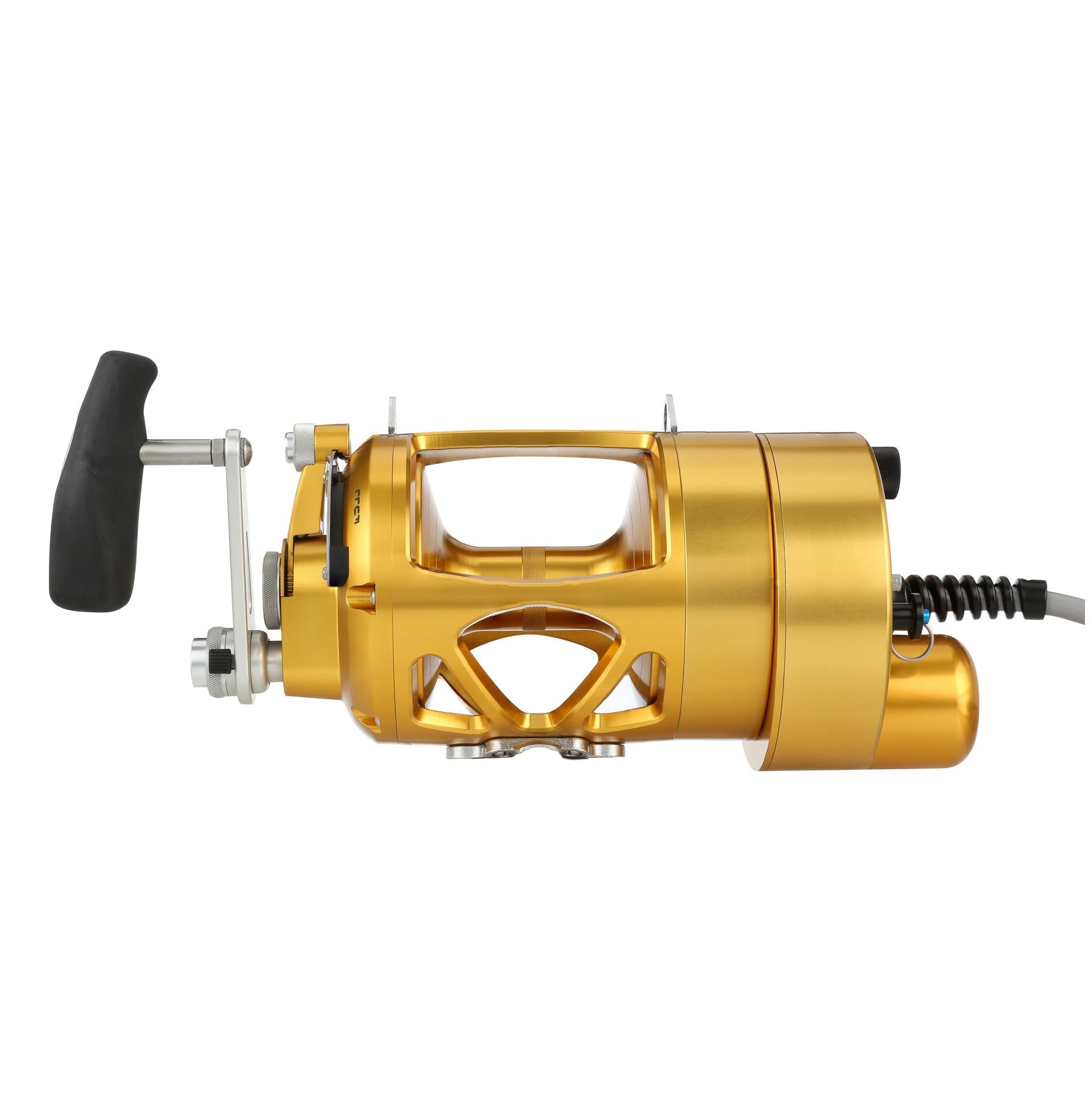 International® VI Detachable Electric Fishing Reel - Saltwater & Freshwater Spinning Reel for Offshore, Surf, and Boat Fishing - Lightweight & Powerful Motor for Smooth Casting and Retrieval