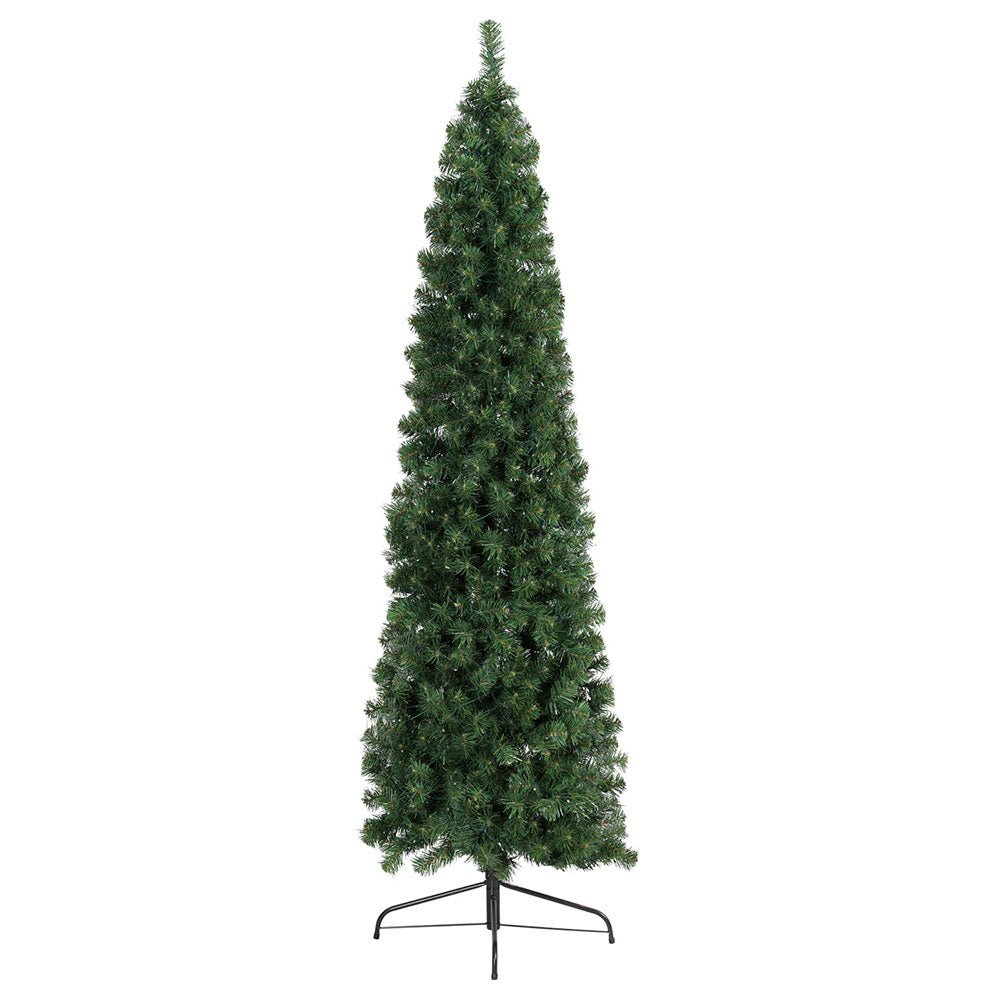 2.1M Christmas Tree for Corner - 430 Branch Tips Xmas Tree with Lights for Home, Office & Party Decorations | Perfect for Living Room, Bedroom & Holiday Celebrations
