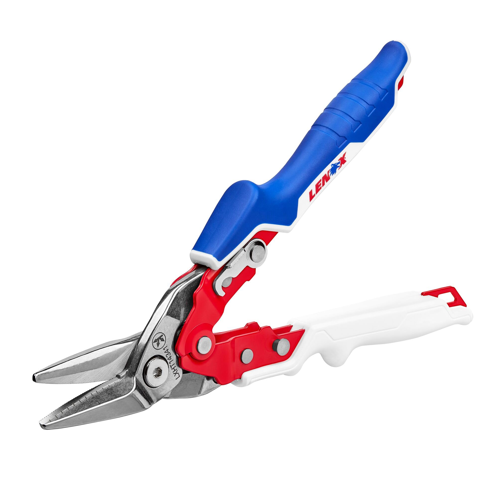 LENOX Aviation Snips Pliers with Durable Grip - LXHT14341 for Metal Cutting