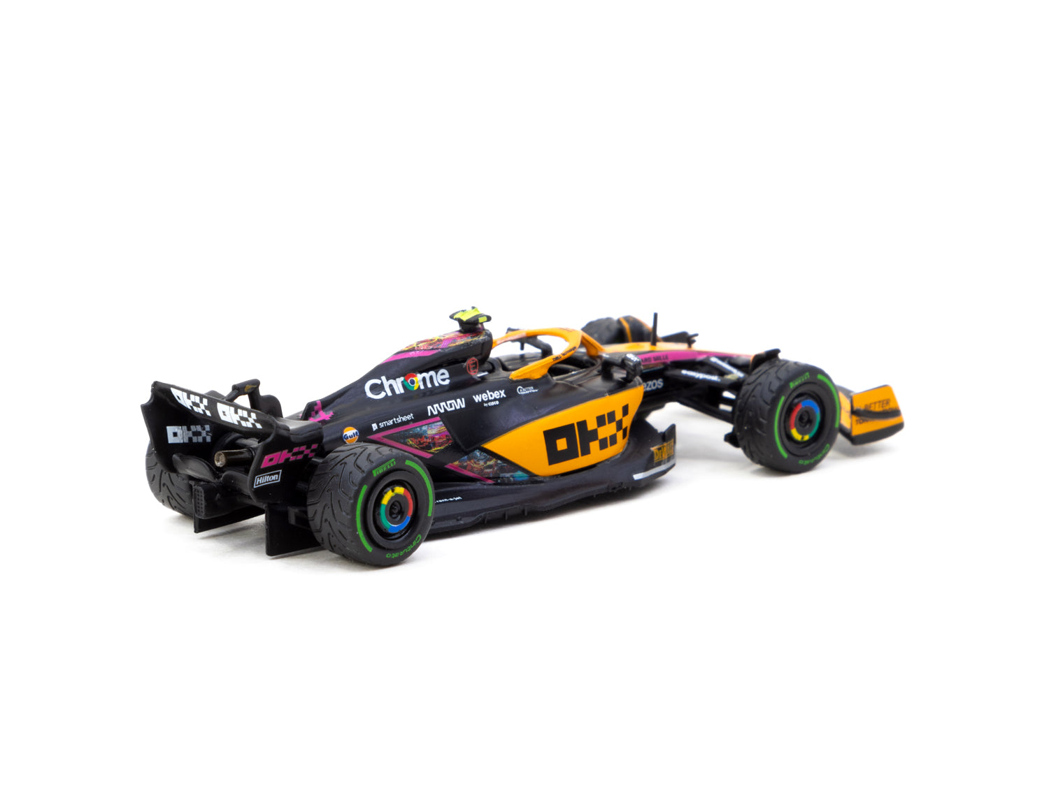 Tarmac Works 1/64 Scale McLaren MCL36 Formula 1 Car - Lando Norris #4 Japanese Grand Prix 2022 Limited Edition Diecast Model - Perfect for Collectors, Racing Fans & Display Cases