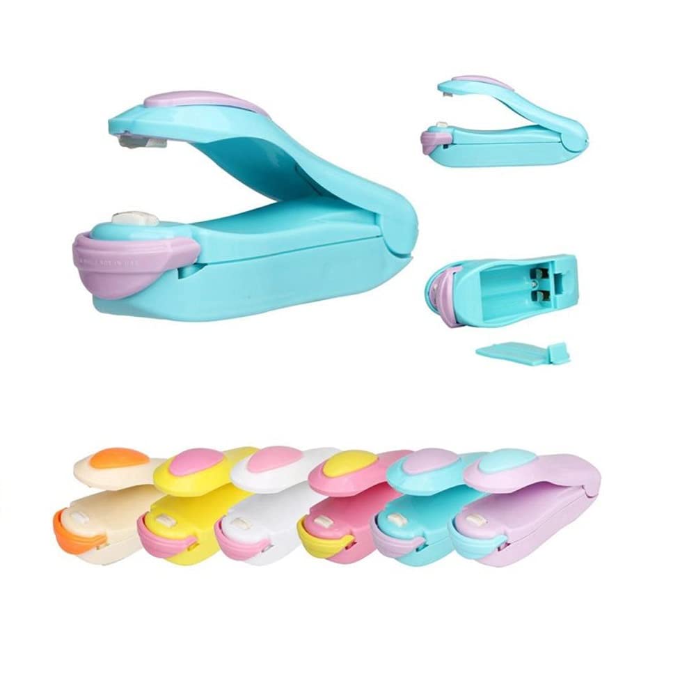 MiawPay Mini Handheld Heat Vacuum Sealer for Food Storage - Portable Purple Bag Sealer Machine | Perfect for Kitchen, Travel & Meal Prep
