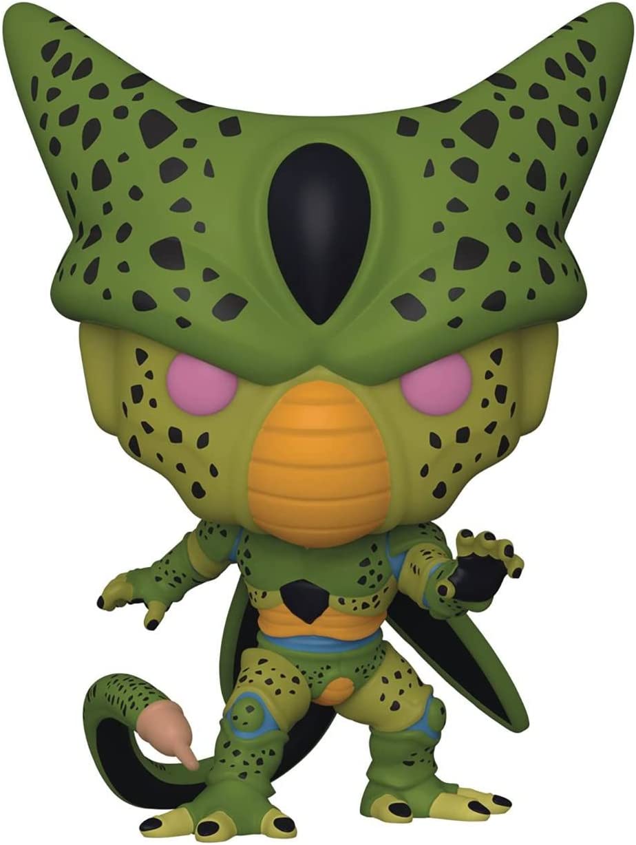 Dragon Ball Z Cell (First Form) Funko Pop! Vinyl Figure #947 - Anime Collectible for Fans, Perfect for Display & Gifts