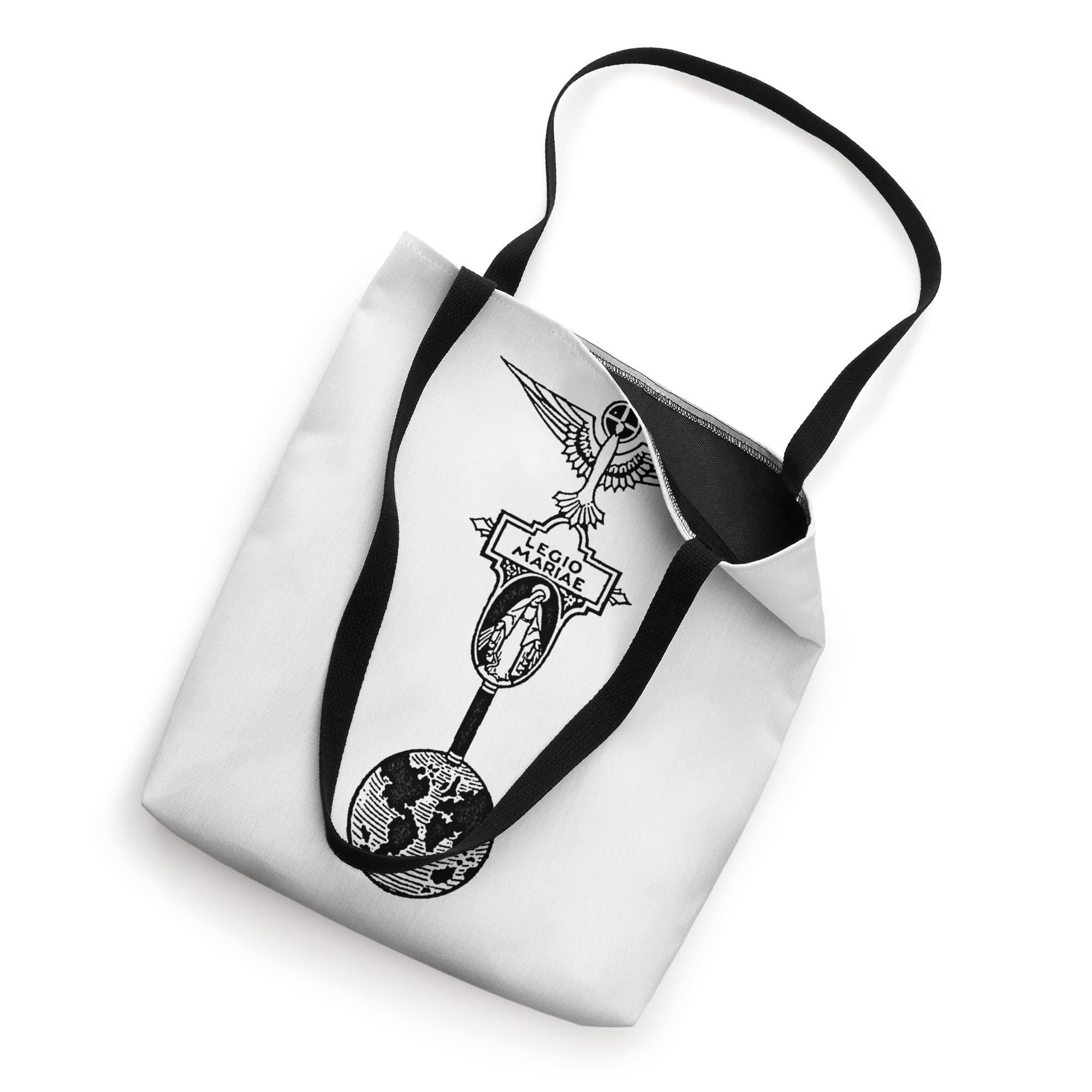 Legion of Mary Tote Bag - Durable Canvas Tote Bag for Women & Men - Perfect for Grocery Shopping, Beach Trips & Church Events