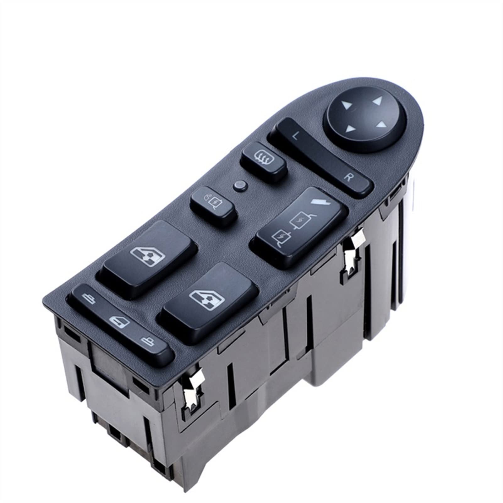 Sephilitone Car Window Switch Replacement - Driver Side Power Main Window Switch (Black) Compatible with Man TGA TGX 81258067045 | Auto Parts for Window Control & Repair