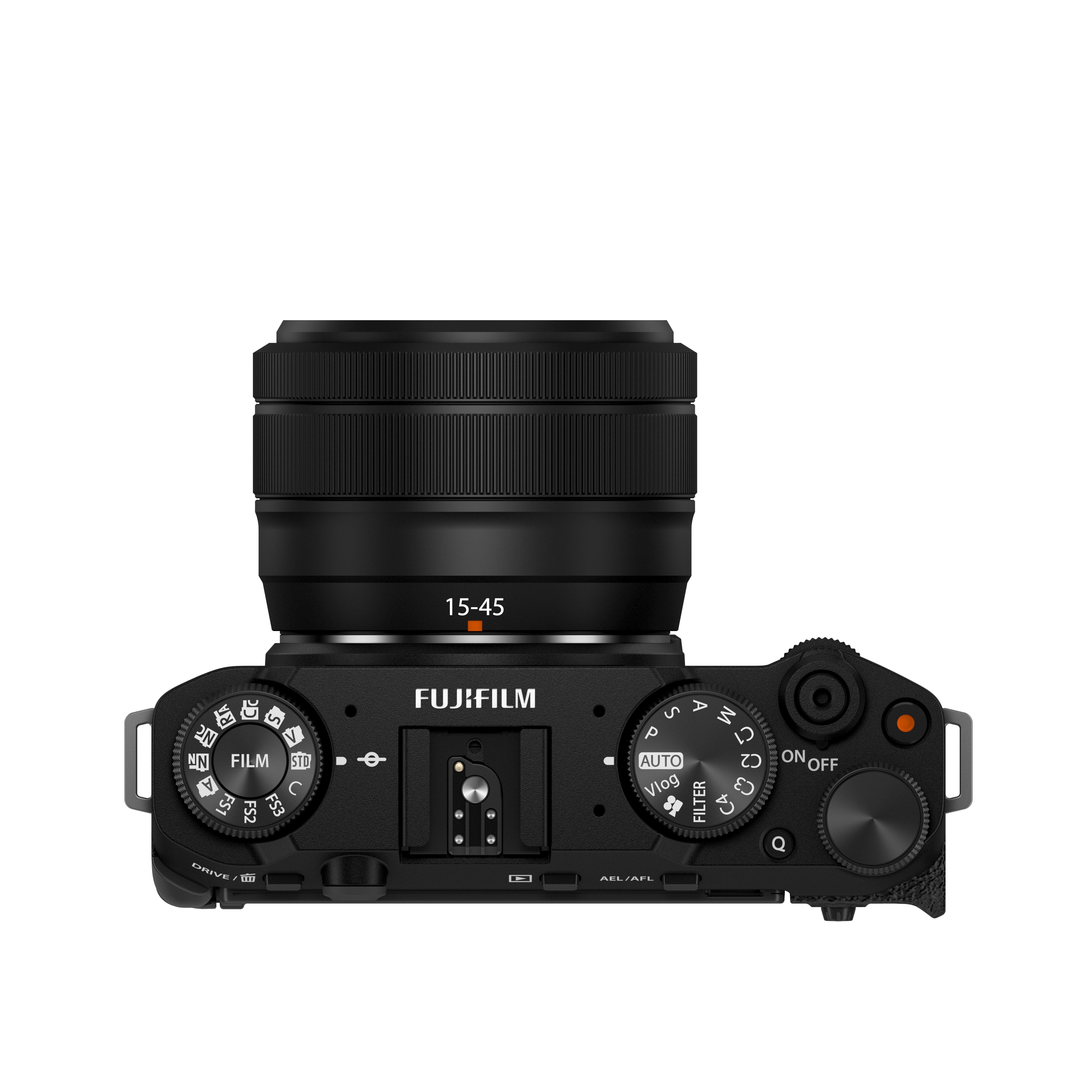 FUJIFILM X-M5 Mirrorless Digital Camera with 15-45mm f/3.5-5.6 Lens Kit (Black) - Perfect for Travel Photography, Vlogging & Street Shooting