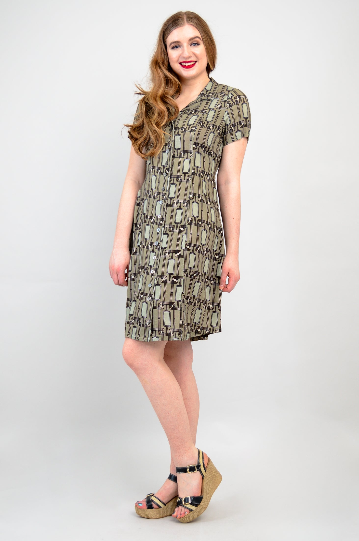 Erica Dress - Voyage Collection | Linen Bamboo Blend | Perfect for Summer Outings & Beach Vacations | Final Sale