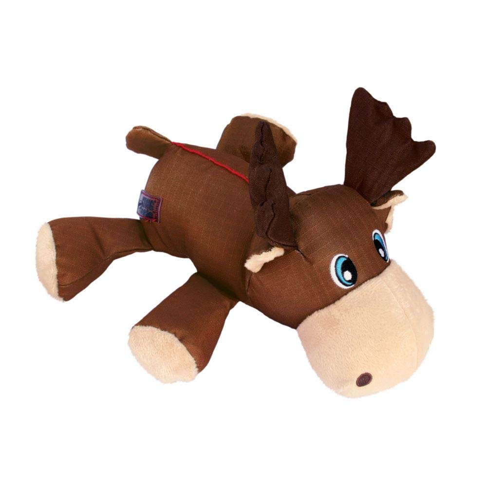 **KONG Cozie Ultra Max Moose - Durable Squeaky Plush Dog Toy with Reinforced Seams for Large Breeds - Perfect for Playtime, Training & Cuddling**