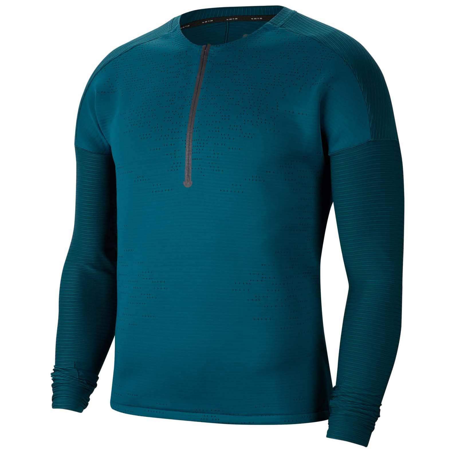 Nike Tech Pack Men's Long-Sleeve Running Hybrid Top - Lightweight Performance Shirt for Running & Training (Style CJ5741-347) - Perfect for Gym Workouts, Jogging & Outdoor Activities