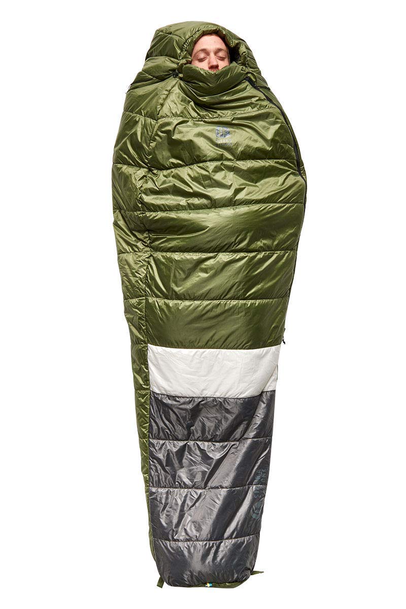 Sierra Designs Shut Eye 20 Degree Sleeping Bag - Lightweight Mummy Style for Camping & Backpacking | Synthetic SierraLoft Insulation | Compact Stuff Sack Included | Perfect for Hiking, Backpacking Trips & Outdoor Adventures
