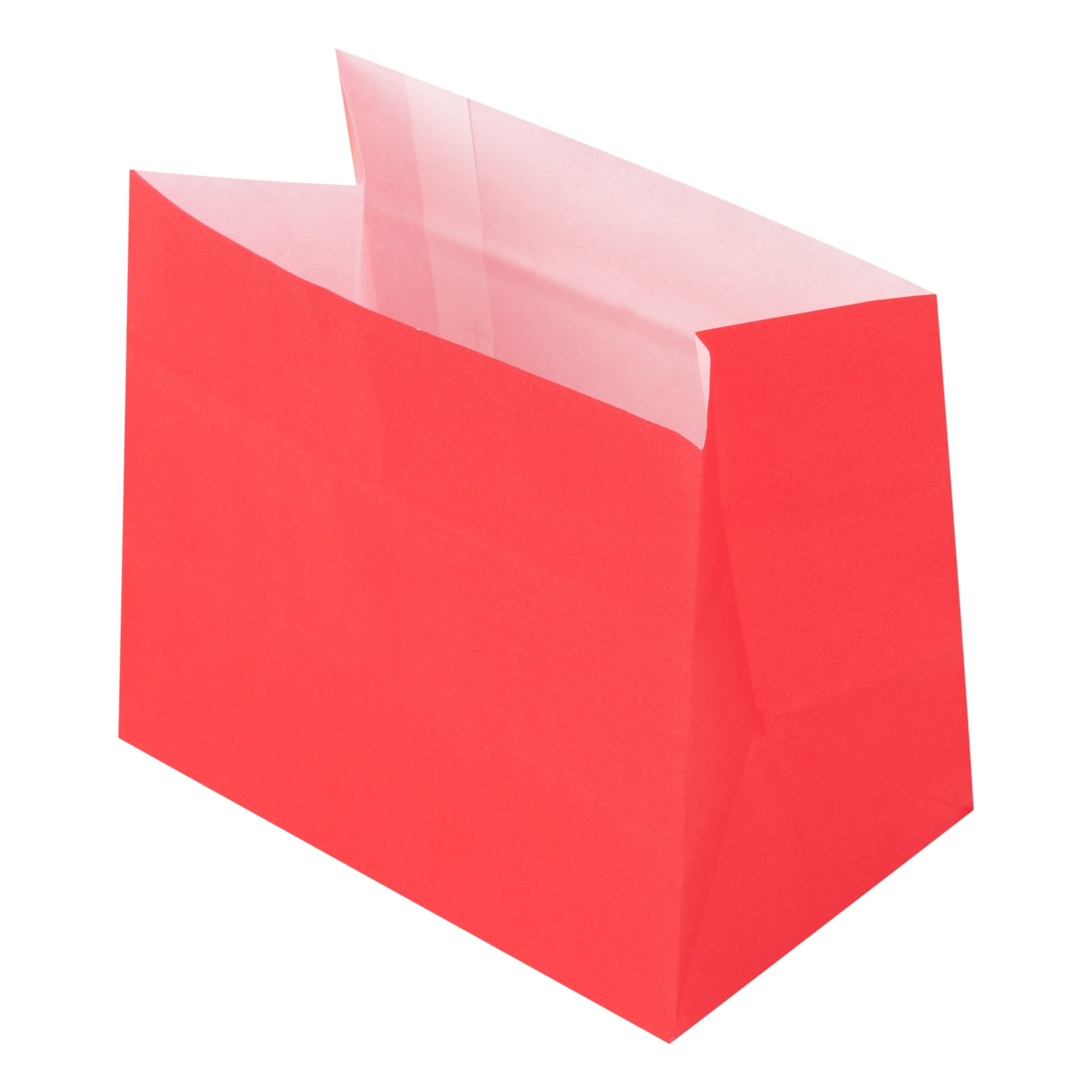 Red Paper Snack Bags Large Size 4.25