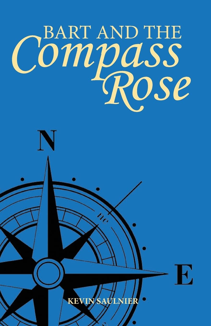 Bart and the Compass Rose - Vintage Nautical Wall Decor for Home & Office | Perfect for Coastal, Beach House, or Sailor-Themed Interior Design
