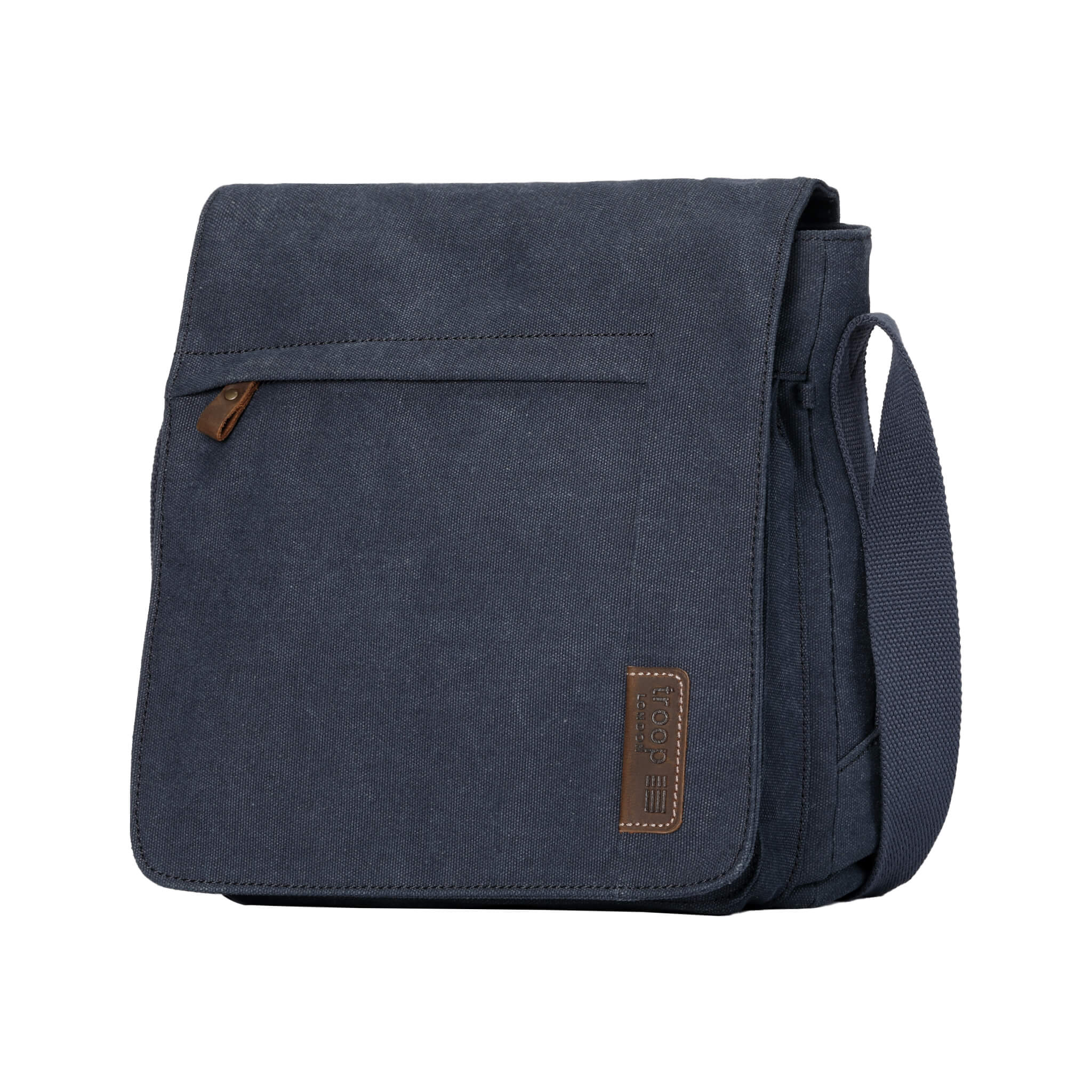 TRP0219 Troop London Classic Canvas Crossbody Bag - Stylish & Durable for Everyday Use, Travel & Work Commute