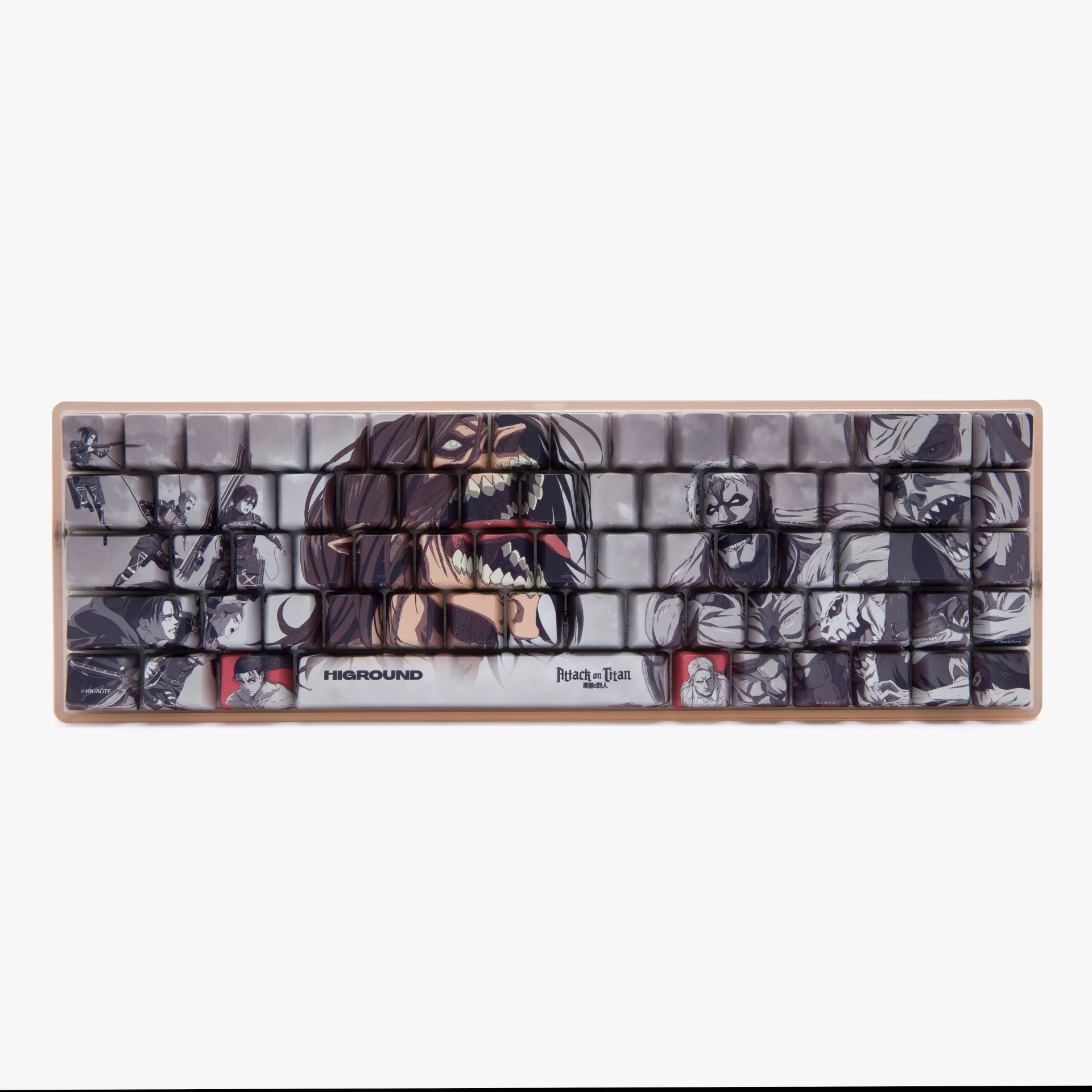 AOT2 x HG Basecamp 65% Mechanical Keyboard - Compact 65% Layout, Hot-Swappable, RGB Backlit - Perfect for Gaming, Coding & Office Work