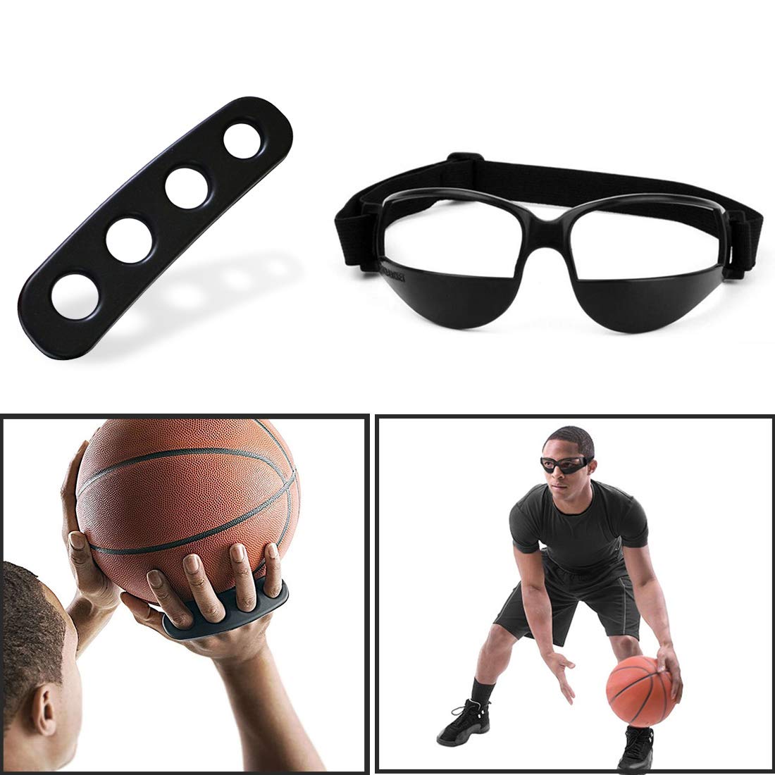 Boaton Basketball Training Equipment - Dribble Goggles & Shooting Aid for Kids | Perfect Gift for Basketball Players | Improve Skills at Home, Court & Gym Practice