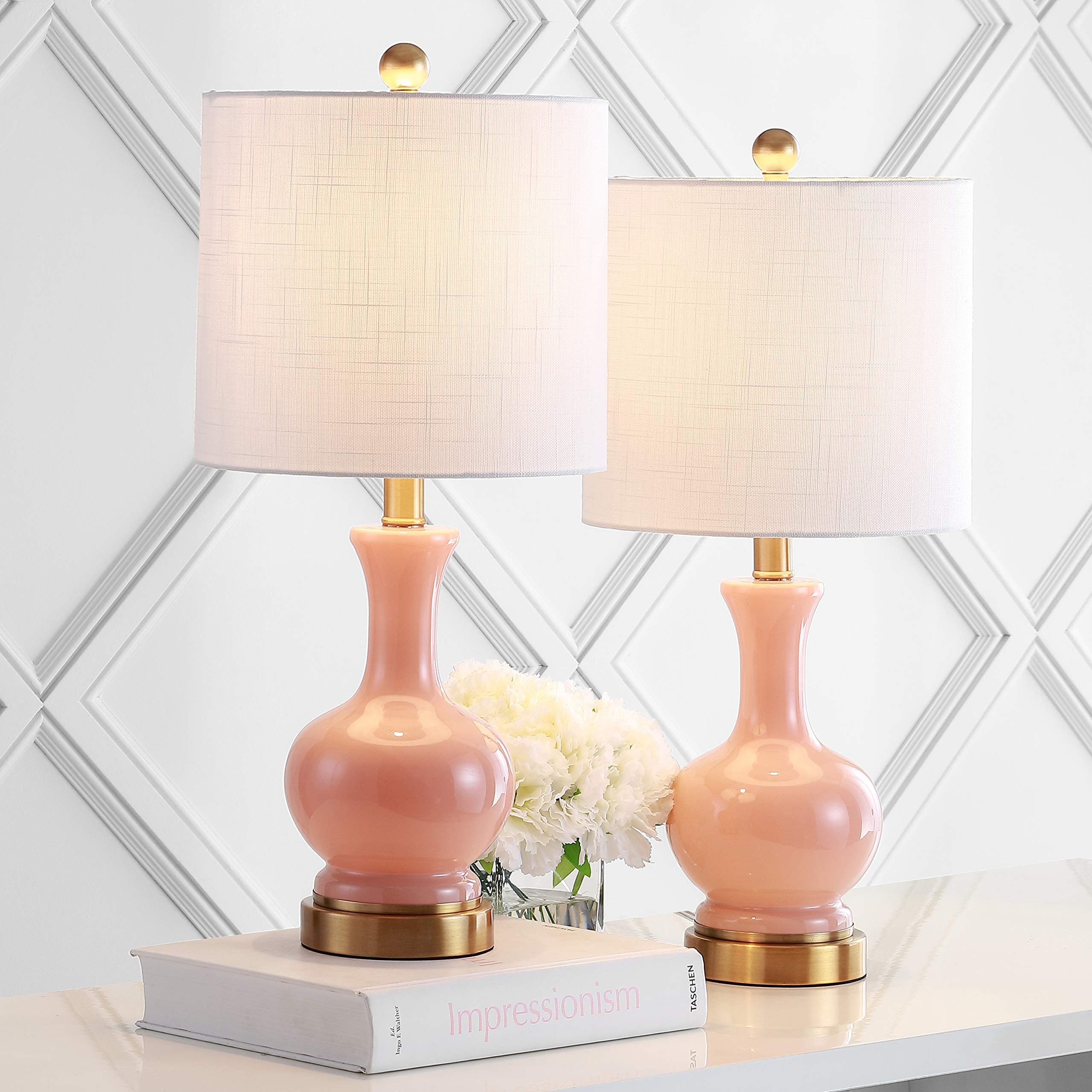 Jonathan Y JYL4033D-SET2 Modern LED Table Lamps Set of 2 - 22