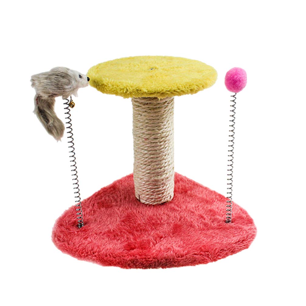 POPETPOP Cat Tree Tower - Multi-Level Cat Climbing Furniture with Scratching Post, Hanging Toys & Cozy Perch for Kittens & Adult Cats | Perfect for Play, Exercise, Relaxation & Sleep in Your Home