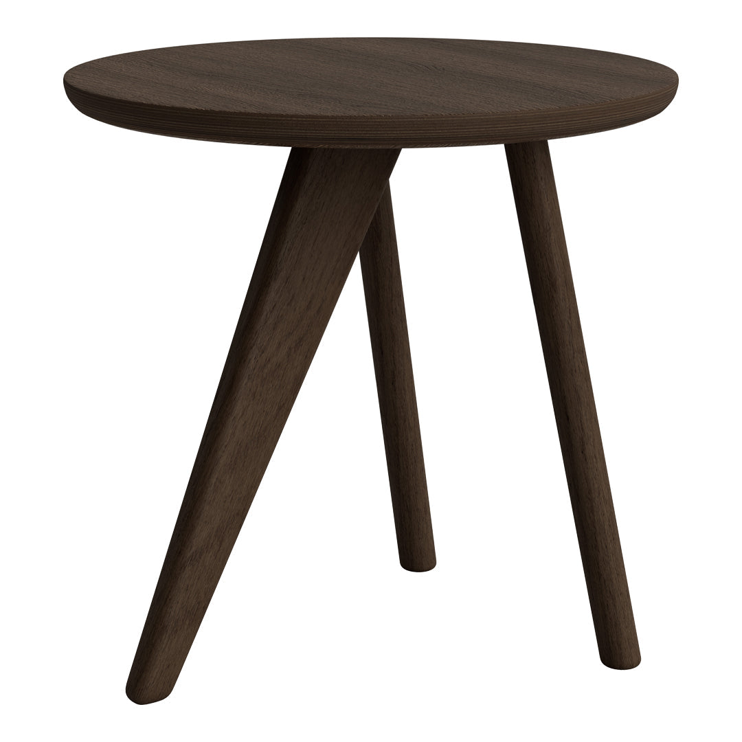Hansen Hyldahl Fin Side Table by Norr11 - Modern Scandinavian End Table for Living Room, Bedroom & Office - Stylish & Functional Home Decor