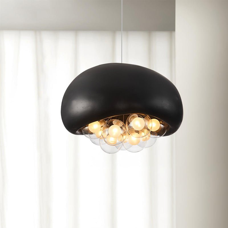 Khmara Bubbles Pendant Lamp - Modern Glass Bubble Chandelier for Living Room, Bedroom, Dining Room & Office Decor | Elegant Lighting Fixture for Home and Commercial Spaces