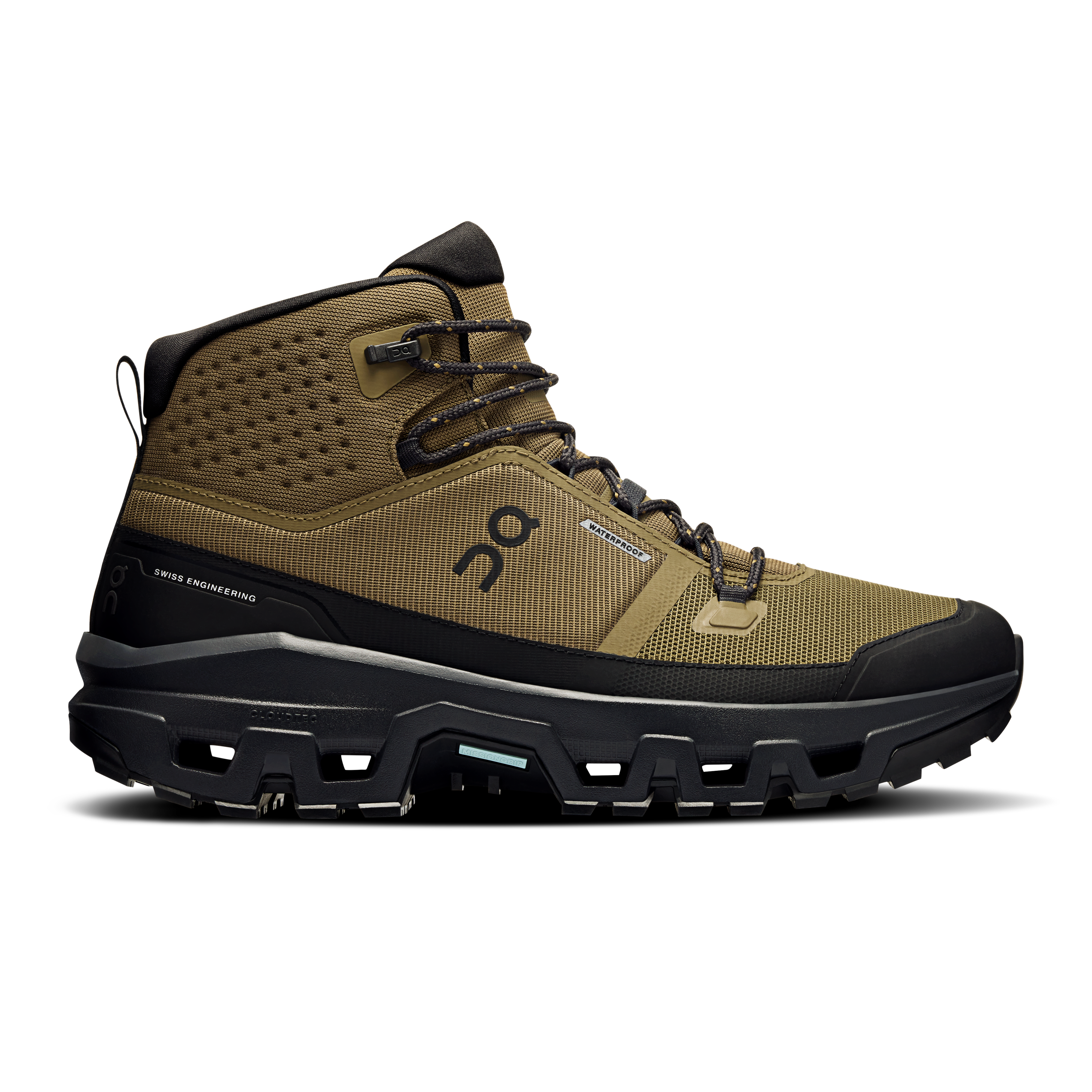 Cloudrock Mid WP Waterproof Hiking Boots for Men - Lightweight & Durable Outdoor Shoes for Trail Running, Backpacking & Mountain Climbing