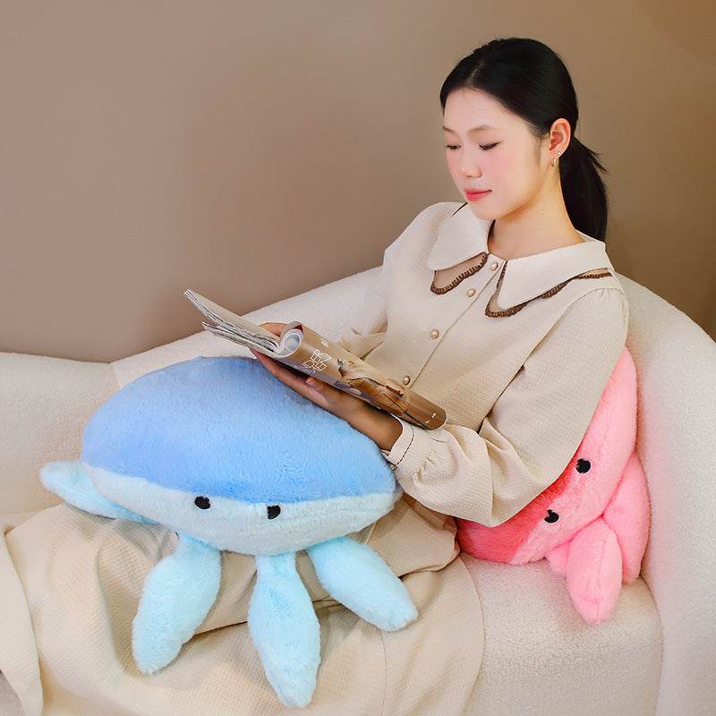 Cute Jellyfish Stuffed Animal Plush Toy - Soft & Huggable Kawaii Ocean Friend for Kids, Girls, Boys - Perfect for Bedroom Decor, Birthday Gifts & Cuddle Companions