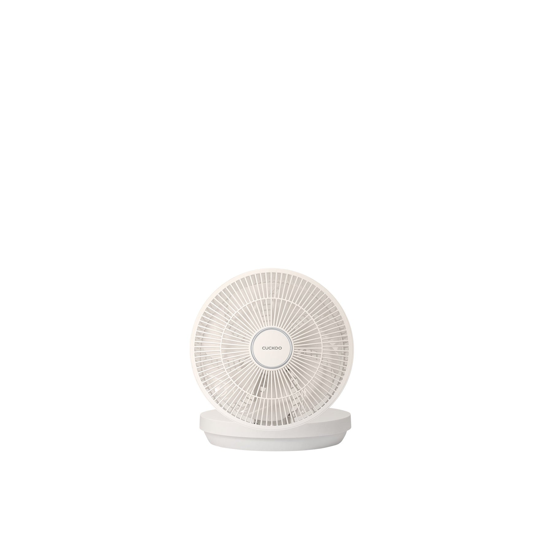Cordless Foldable Air Circulator Fan - Portable Battery Operated Fan for Home, Office, Outdoor - White (CF ECL1010WH) | Perfect for Camping, Travel & Desk Use