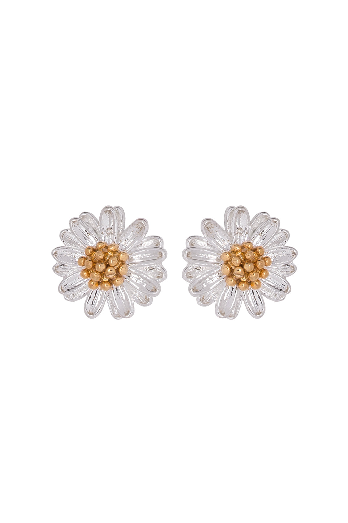 Mini Wildflower Stud Earrings for Women - Dainty Floral Earrings for Daily Wear, Gift Giving & Special Occasions