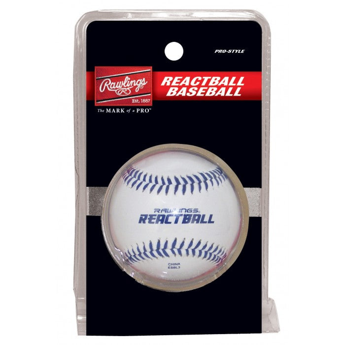 Rawlings React Baseball - Official Game Ball for Youth & Adult Leagues - Perfect for Practice, Training & Competitive Play