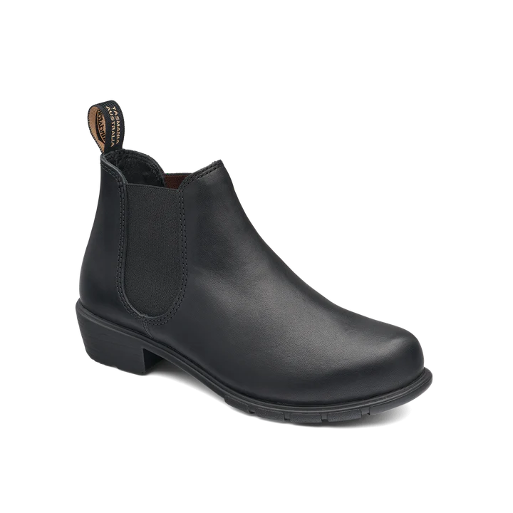 Blundstone 2068 Women's Chelsea Boots - Low Heel Ankle Boots in Black | Comfortable & Stylish for Everyday Wear, Work & Outdoor Activities