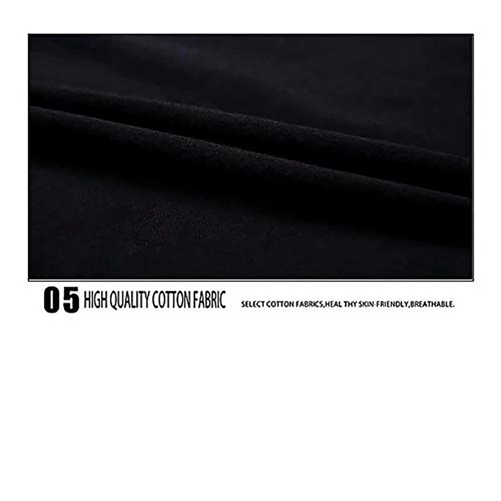Premium Men's XL Black Cotton T-Shirt - Soft & Comfortable for Casual Wear, Gym, and Everyday Outfits