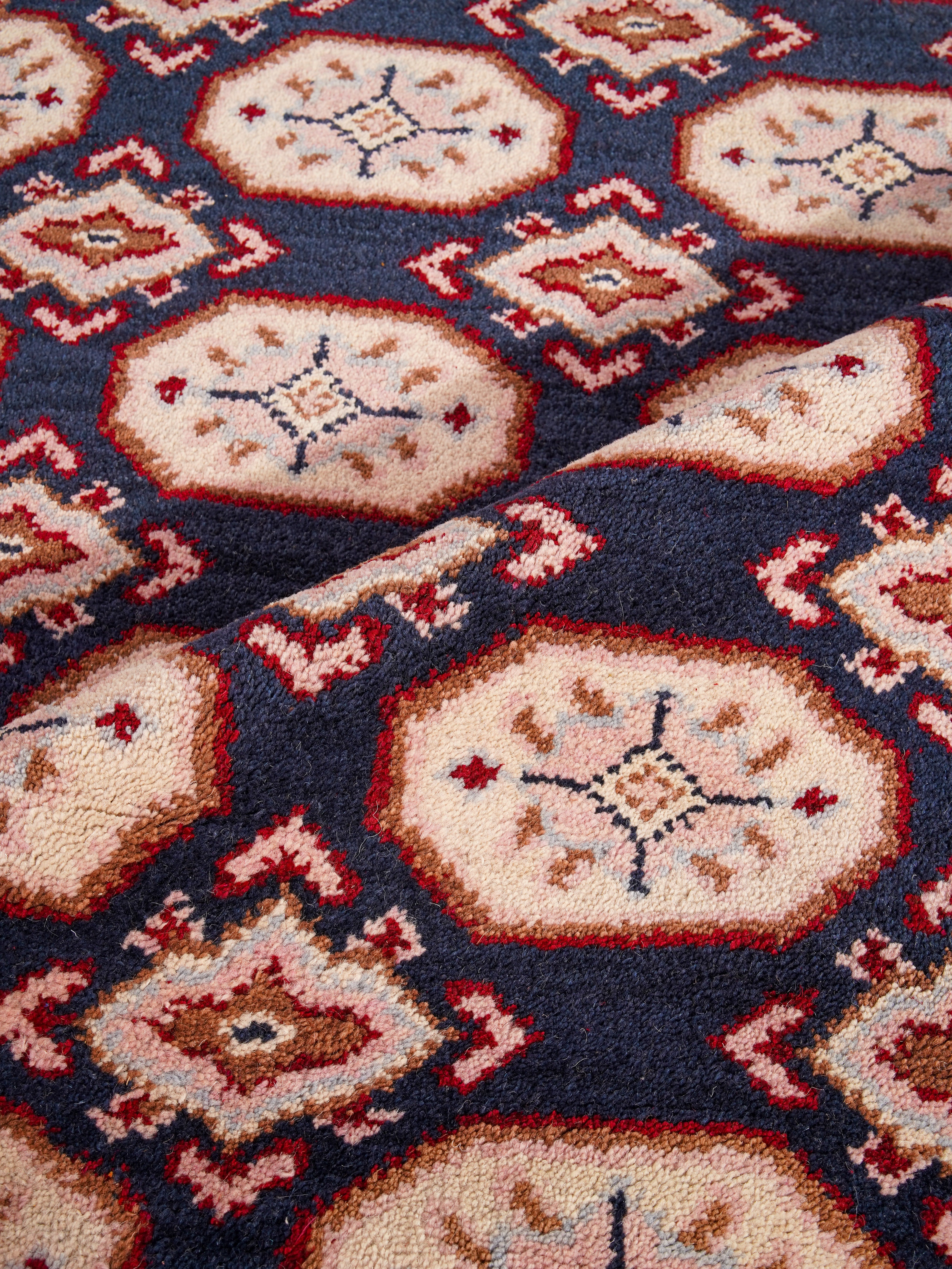 Handmade Bakhtiari Afghan Rug - Premium Hand-Knotted Wool Carpet for Living Room, Bedroom & Home Decor | Traditional Persian Design, Durable & Luxurious