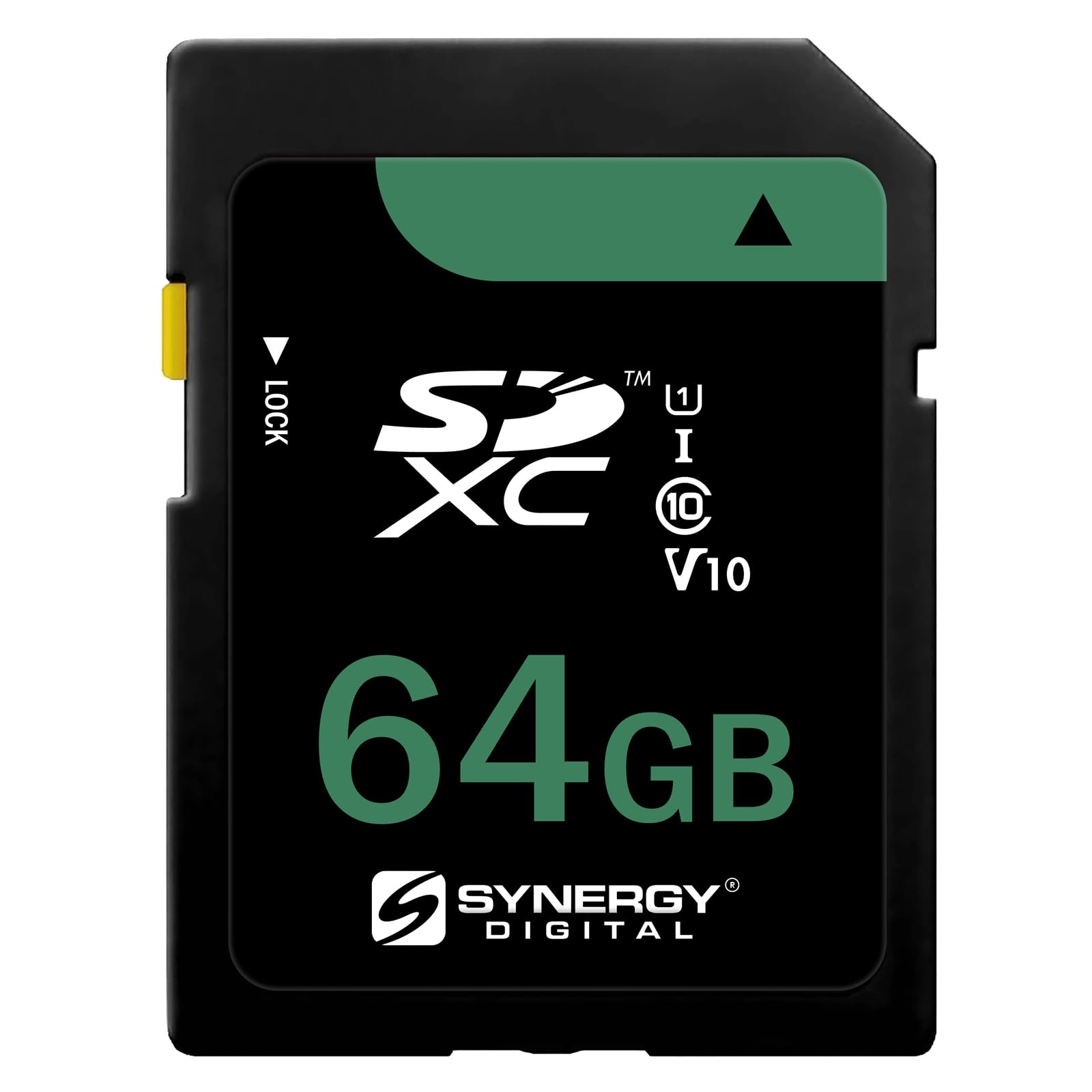 Synergy Digital 64GB SDXC UHS-I Memory Card - Class 10, U1, 100MB/s Read Speed - Compatible with Samsung WB110 Digital Camera & DSLRs - Perfect for 4K Video Recording, Action Cameras & Photography