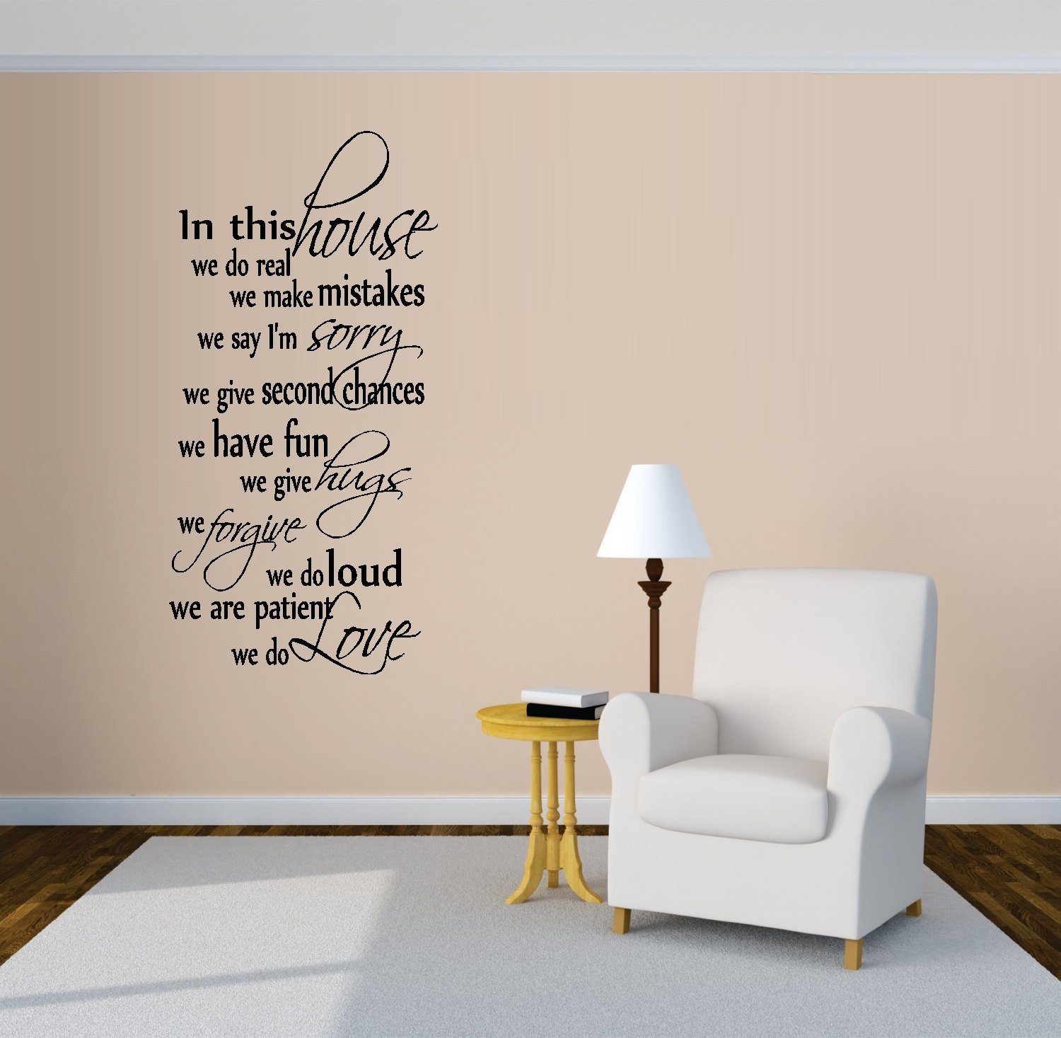 BestPricedDecals in This House We Do Love #55 - Removable Wall Decal Sticker, Home Decor Vinyl Art (20
