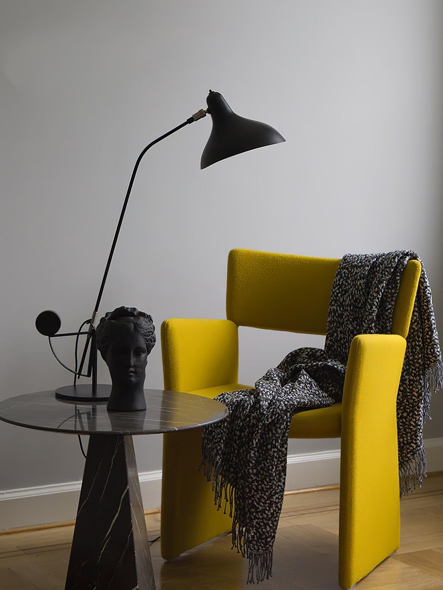 Oculus Arm Table Lamp - Adjustable LED Desk Light for Reading, Office & Bedroom - Modern Task Lighting for Home & Workspace