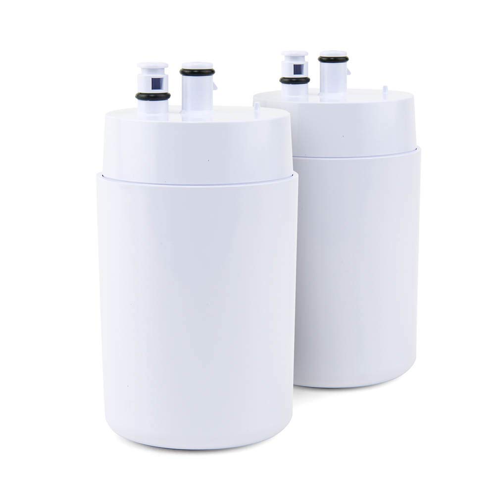 EcoAqua Brita® Faucet Water Filter Replacement - 2 Pack | High Performance Water Filtration System for Clean Drinking Water | Perfect for Kitchen, Office & Travel Use