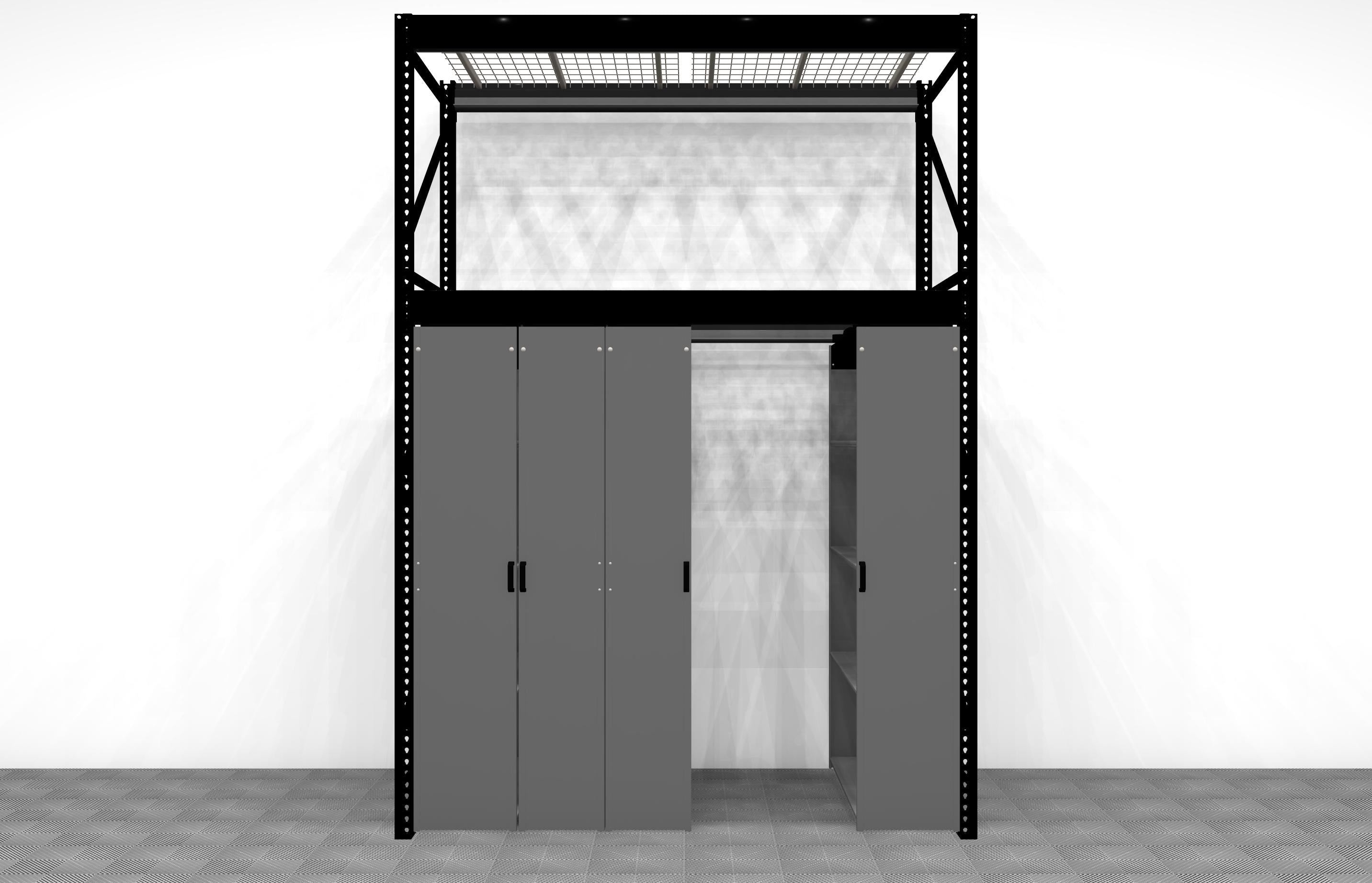 Levrack Heavy Duty Storage Shelving Units - Durable Metal Shelves for Garage, Warehouse & Home Organization