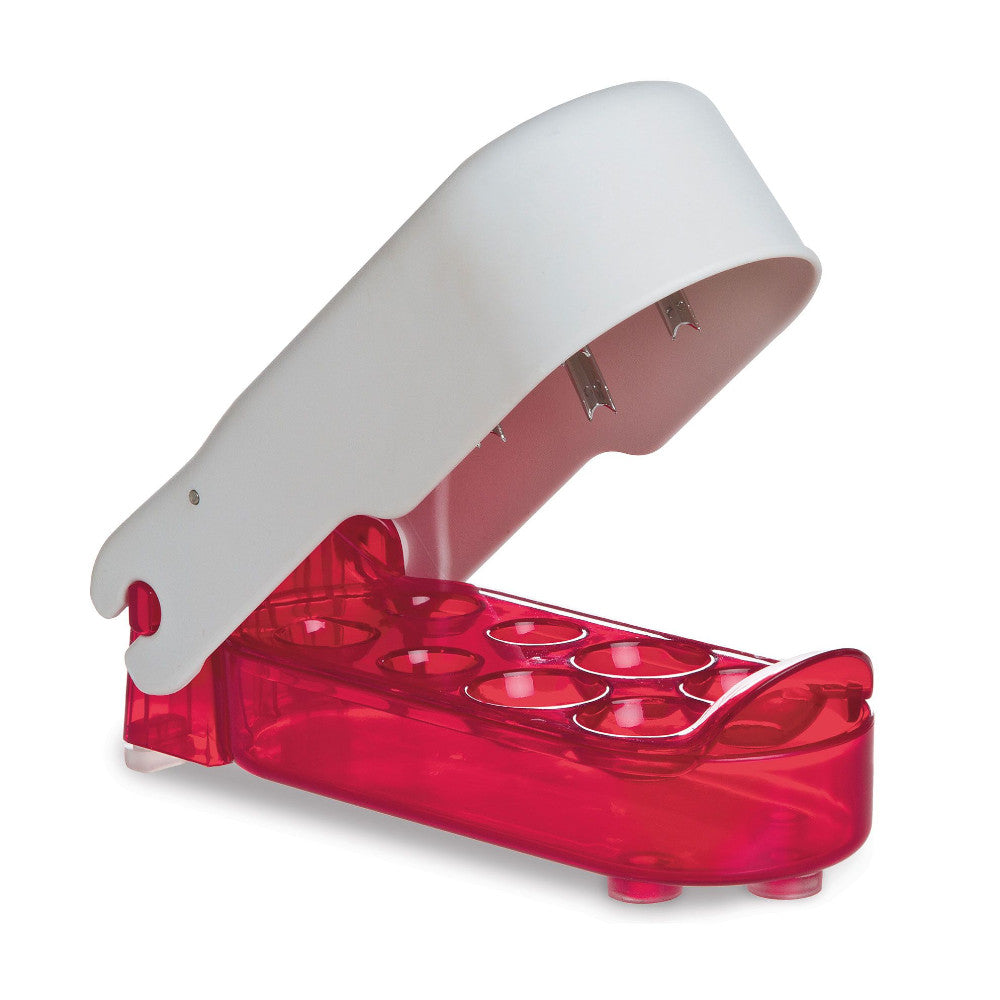 STARFRIT 094234 Cherry Pitter - Stainless Steel Cherry Pitter Tool for Easy Cherry Pitting - Perfect for Baking, Canning, and Fruit Salad Preparation
