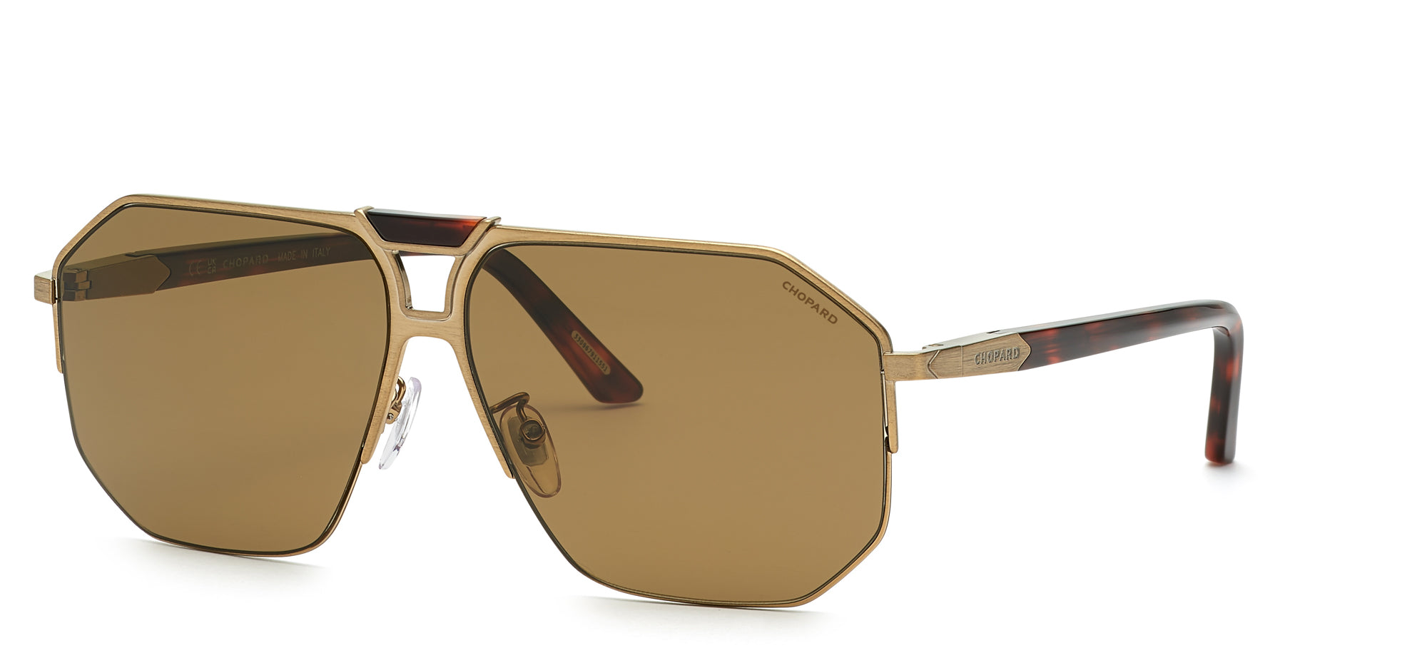 Shiny Satin Grey Gold/Brown Polarised