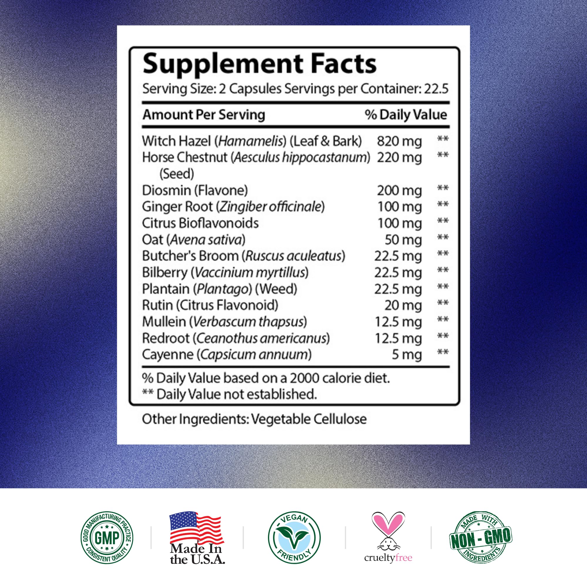 Research Verified Hemo Relief - Natural Hemorrhoid Support with Horse Chestnut, Witch Hazel & Rutin - Dual-Action Formula - 3 Bottles (90 Capsules) - Made in USA - Supports Comfort During Sitting, Travel & Postpartum Recovery