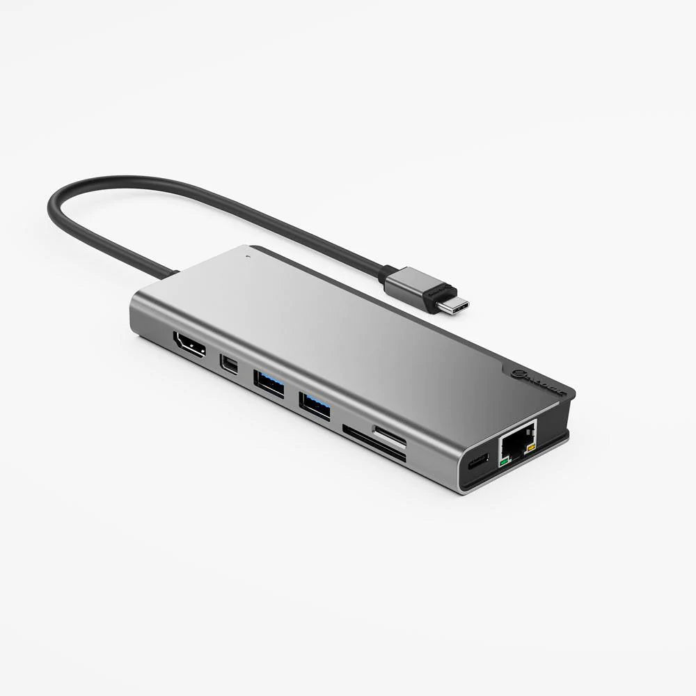 ALOGIC USB C Ultra Dock PLUS Gen 2 with Power Delivery (PD) - 14-in-1 Thunderbolt 4 Hub for MacBook Pro/Air, Dell XPS, HP - 4K HDMI, Ethernet, SD Card Reader - Perfect for Home Office & Gaming Setup