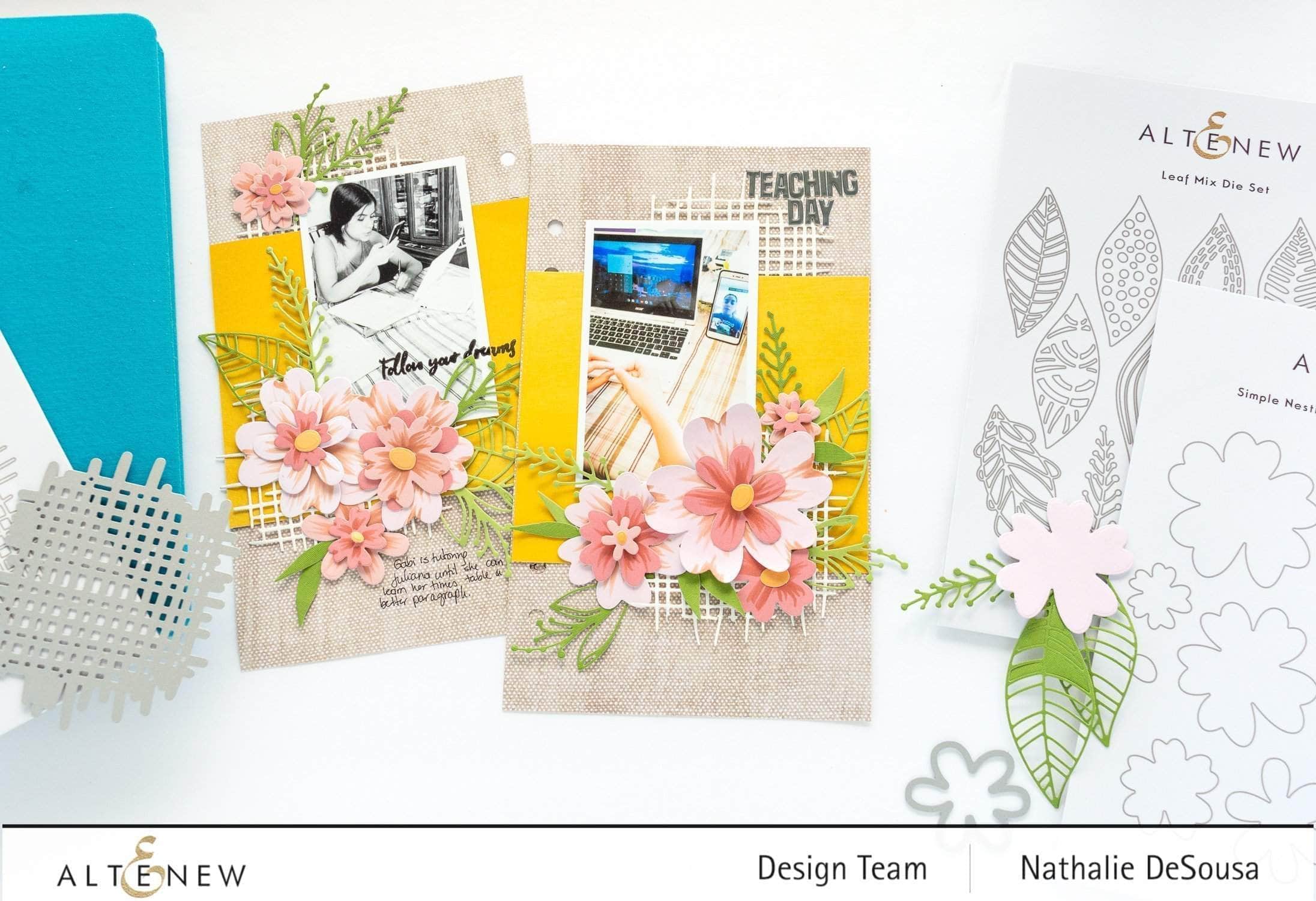 Burlap Texture Die - Rustic Crafting Embellishments for Scrapbooking, Card Making & DIY Home Decor