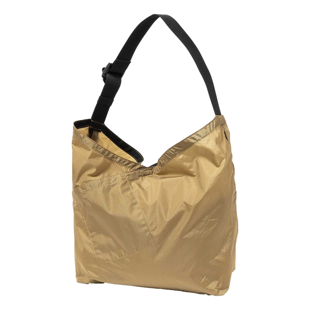 HOBO AZUMA NYLON RIPSTOP SHOULDER BAG - Lightweight Durable Crossbody Purse for Women, Beige - Perfect for Work, Travel & Everyday Use