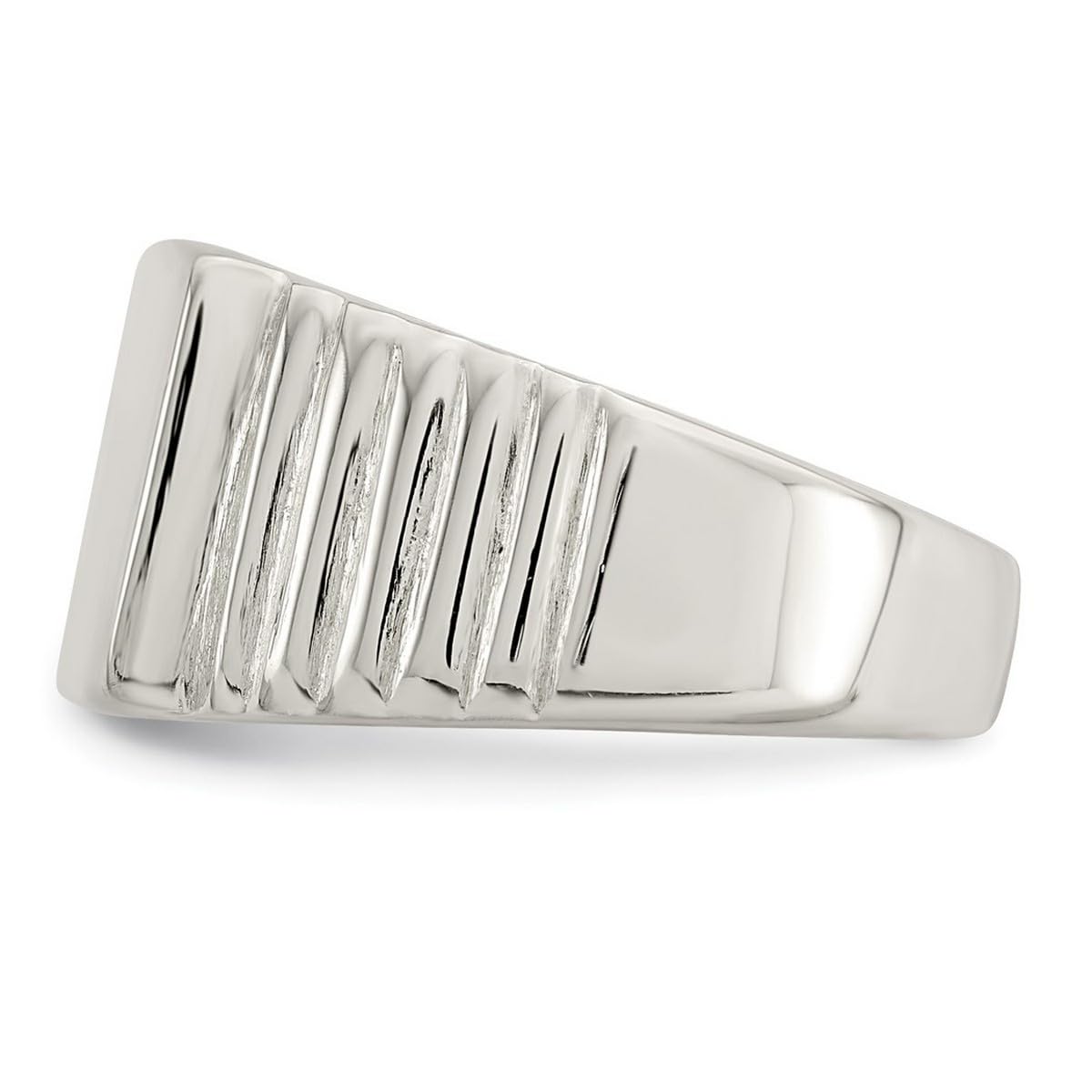 925 Sterling Silver Solid Polished Signet Ring for Women - Elegant Jewelry Gift for Birthday, Anniversary & Everyday Wear | JewelryWeb