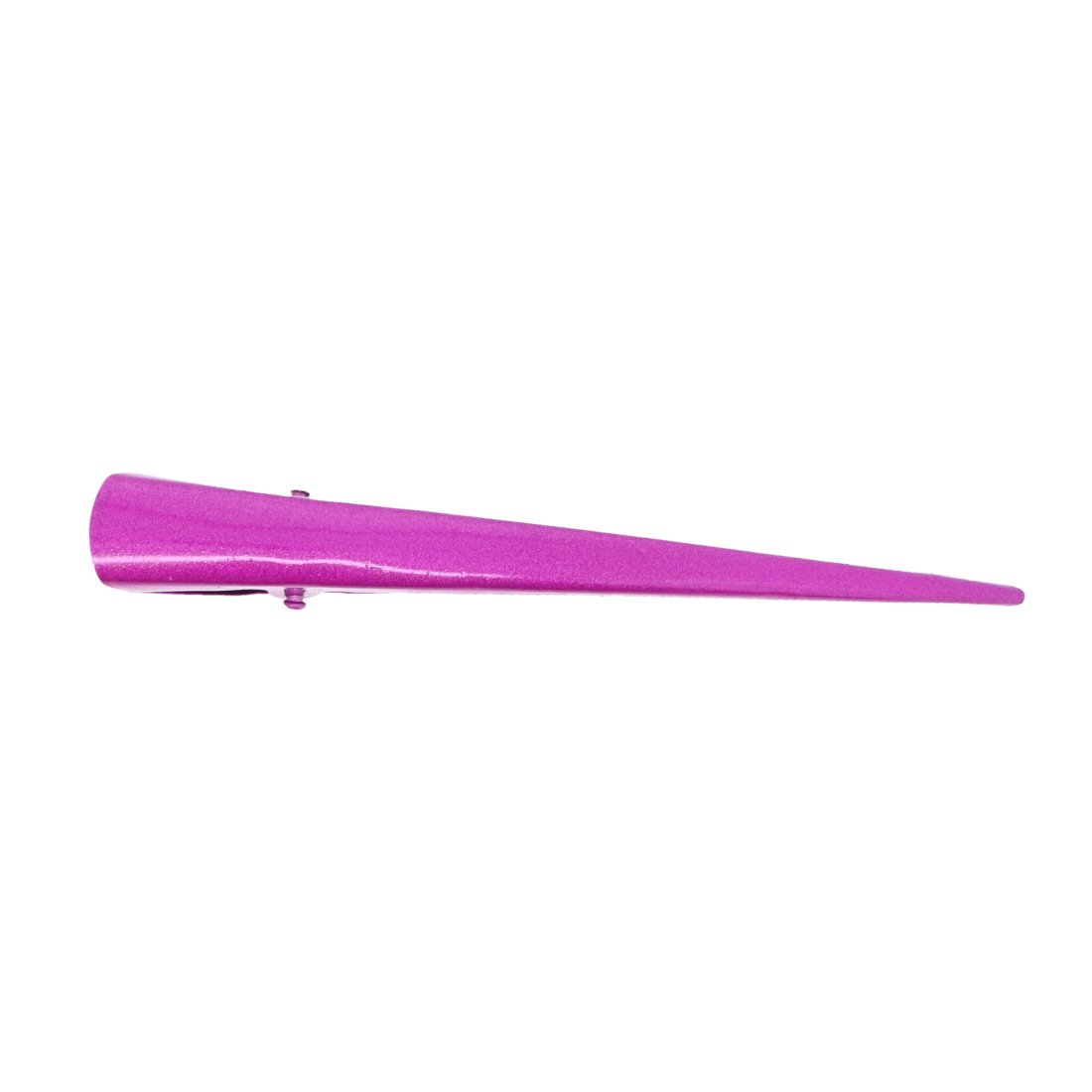 5 Inch Long Metallic Concord Beak Hair Clips for Women - Set of 6 - Hot Pink - Perfect for Parties, Weddings, and Everyday Styling