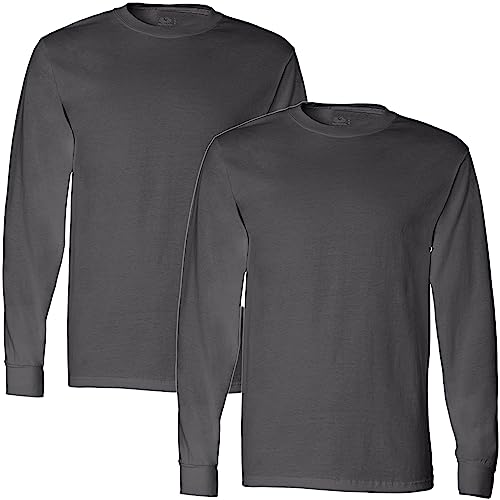 Long Sleeve - 2 Pack - Charcoal