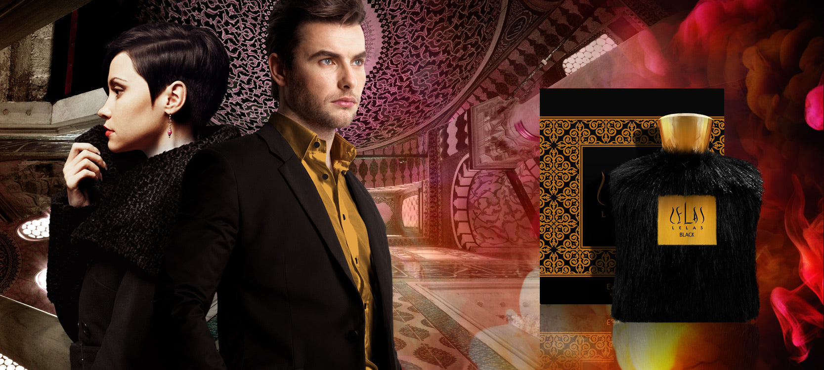Exclusive Black by Lelas Men's Cologne - Premium Fragrance for Men | Perfect for Date Night, Office & Special Occasions